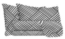 Set Lenzuola Sopra Sotto e Federe in Microfibra City Life Grey Varie Misure