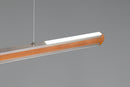 Lampada a Sospensione da Interno a LED SMD in Legno Naturale Naturale