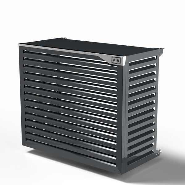 Copri Condizionatore 135x112x74 cm in Alluminio a Parete Big Blade XXL Antracite prezzo