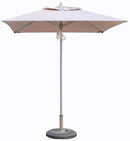 Ombrellone da Giardino 3x3m in Alluminio Luther Beige