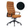 Poltrona direzionale da ufficio 67x52x126/132 cm Murano nero