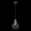 Lampada pendente Pendant in Metallo Eustoma Nickel