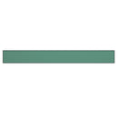 Telo Ombreggiante Frangivento 15,25x1,75 m contro Raggi UV con Fascette Incluse in HDPE Verde