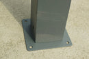 Box Auto da Esterno 3,6x7,6xh3,6 m in Alluminio Copertura in Policarbonato 6mm