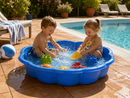 Piscina Sabbiera Flower in Plastica 57L Ø76x20,5cm Blu