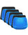 Set 4 Pezzi Cuscino Gel per Sedute Prolungate 37x30x4 cm Ergonomico