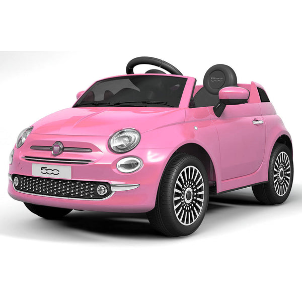 sconto Macchina Elettrica per Bambini 12V con Licenza Fiat 500 Rosa