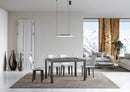 Tavolo Allungabile 120/224x90x77 cm Everyday Premium Cemento
