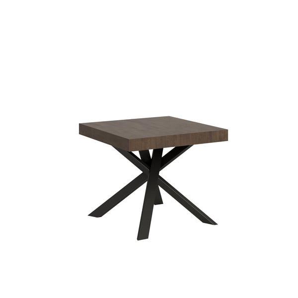 acquista Tavolo Allungabile 90-194x90x77 cm Clerk Noce