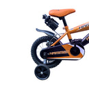 Bicicletta per Bambini 16" con borraccia e telaio in acciaio Arancione