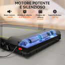 Tapis Roulant Pieghevole con Inclinazione Regolabile Velocità 1-10 km/h Display LED Telaio in Acciaio Nero   