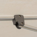 Ombrellone da Giardino 2,75x2,75m in Alluminio Milano Bianco