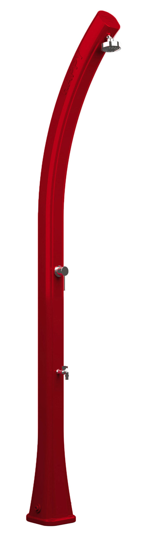 acquista Doccia Solare da Esterno Giardino 23L Miscelatore e Lavapiedi Arkema Happy Ruby