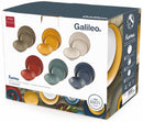 Servizio Piatti 18 Pezzi in Stoneware Soriani Roma Multicolor