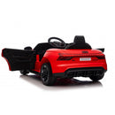 Macchina Elettrica per Bambini 12V Licenza Ufficiale Audi RS E-Tron GT con Telecomando Rosso