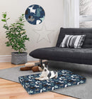 Materassino Imbottito per Cani e Gatti Blue Dogs Blu Varie Misure
