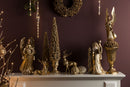 Statuina Angelo con Corona 35 cm in Resina