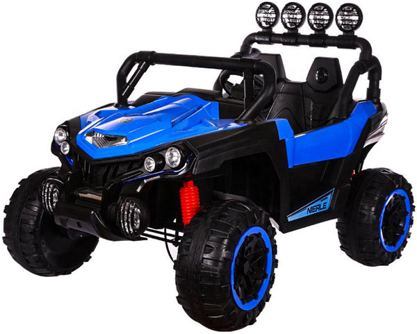 acquista Macchina Elettrica per Bambini 2 Posti 12V Kidfun Maxi Fuoristrada Blu