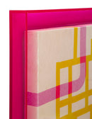 Stampa su Tela Laccatto Modis con Cornice 60x3,3x80 cm in Pino e Tela e Plastica      