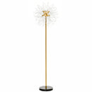 Lampada da Terra Ø40x160 cm Attacco G9 Oro e Nero