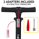 Pompa Gonfiatore Manuale per Bicicletta Compressore per Ruote Ruota Bici 11Bar Dunlop