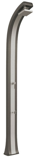 Doccia da Giardino Miscelatore e Lavapiedi Arkema Spring Plus Fascia Inox Dove Grey
