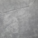 Sedia da Ufficio Operativa 56x63x85-95 cm in Tessuto in Microfibra Grigio