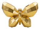Vaso Butterfly Gold 22,5x8x15 cm in Resina Oro      