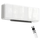 Stufa Ceramica 2000W a Parete con 3 Modalità Timer Telecomando e Blocco Bambini Bianco      