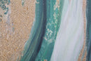 Dipinto su Tela Greenery 80x2,8x100 cm in Legno di Pino e Canvas Multicolor