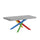 Tavolo Allungabile 140/244x90x77 cm Volantis Premium Cemento