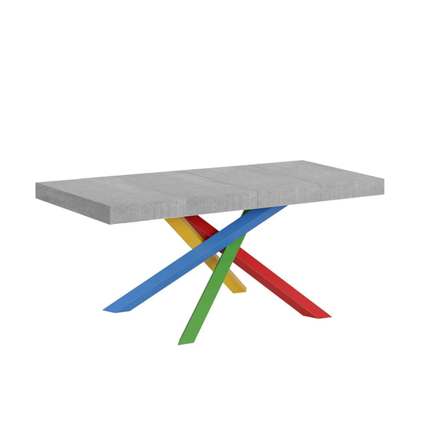 Tavolo Allungabile 140/244x90x77 cm Volantis Premium Cemento acquista