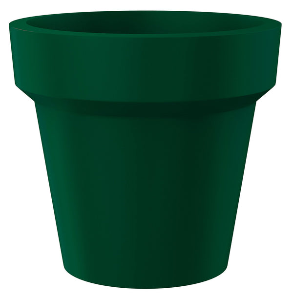 sconto Vaso Ø80x72 cm in Resina Arkema POT S Verde Scuro