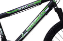 Bicicletta Mountain Bike MTB Ragazzo 26" 21V Kidfun Bad Nera