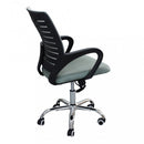 Poltrona da Ufficio Melody 56x58x94/104 h cm in Poliuretano Nero