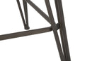 Tavolo Bar Harlem 60x60x85 cm in Ferro e Naturale e Grigio