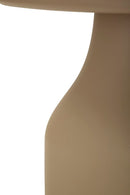 Tavolinetto Gea Tortora 48x48x50 cm in Polipropilene Grigio      