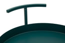 Carrello Saturno Ottanio 40x49,5x61 cm in Metallo Verde acqua      