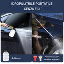 Pistola Idropulitrice con Doppia Batteria 48V con Ugelli e Accessori
