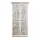 Armadio Zach 90x40x180 h cm in Legno Bianco
