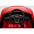 Macchina Elettrica per Bambini 12V Licenza Ufficiale Audi RS E-Tron GT con Telecomando Rosso