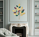 Pannello da Muro Colorful 81,9x3,8x97 cm in Ferro Multicolor      