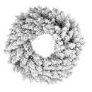 Coroncina monte bonifato innevato cm Ø50