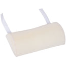 Sdraio da Giardino 182x56x28 cm Pieghevole con Schienale Reclinabile e Cuscino in Metallo e Texteline Crema      