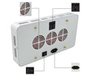 Lampada a 120 led 1200W coltivazione indoor per serra con gancio