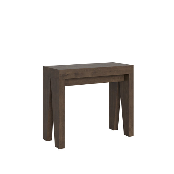 online Consolle Allungabile 90-196x42x77 cm in Nobilitato Marrone