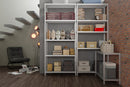 Scaffale in Metallo 5 Ripiani 120x50x234 cm Maciste Zincato