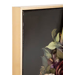 Stampa Dipinta su Tela Laccata Persian con Cornice 62x3,5x92 cm in Abete e Tela e Plastica      
