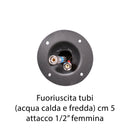 Doccia da Giardino con Miscelatore Belfer 42D4 Ciclamino