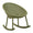 Sedia a Dondolo Ibiza Verde 66x88x80 cm in Polipropilene Verde